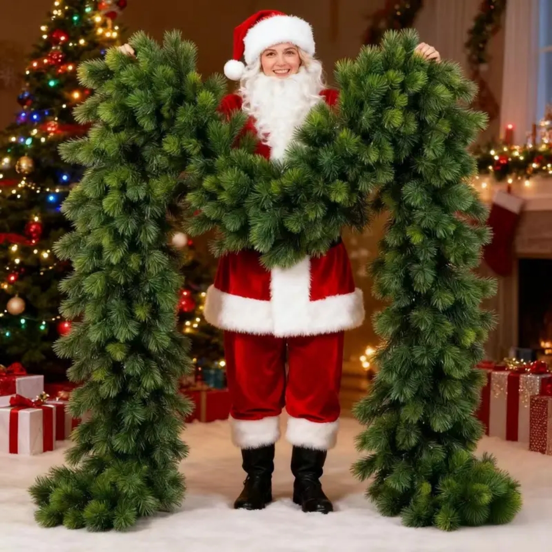 Christmas Tree Artificial - Artificial Christmas Pine Tree Garland Winter