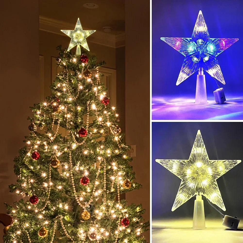 15CM LED Christmas Tree Orname - مراجعة Star Tree Topper وسعره