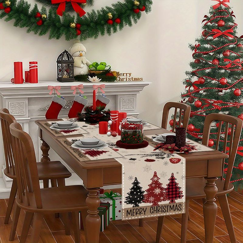 American Country Christmas Tab - مراجعة Christmas Table Runner وسعره