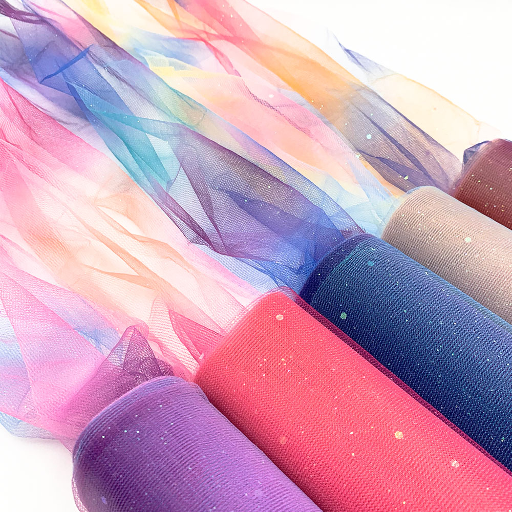 10Yards Rainbow Glitter Tulle  - مراجعة Christmas Table Runner وسعره