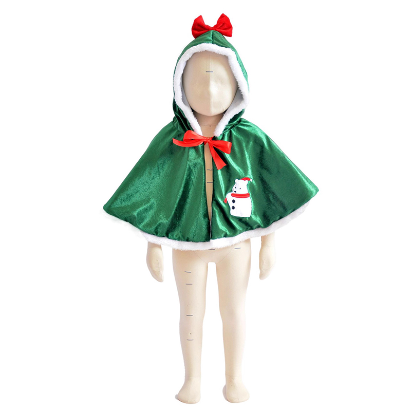 Green Elf Christmas Hooded Pon - مراجعة Elf Costume Christmas وسعره