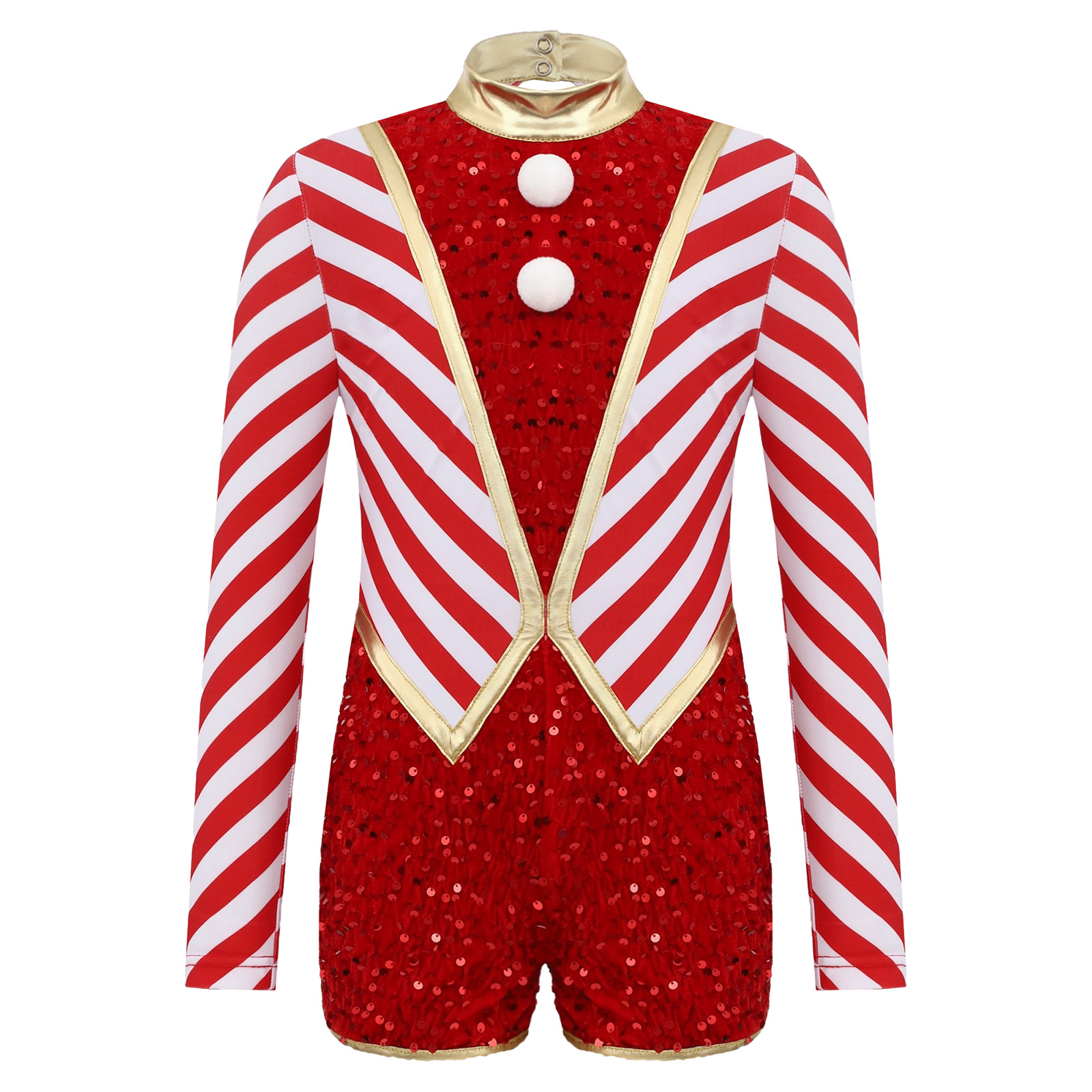 Kids Girls Long Sleeve Sequin  - مراجعة Elf Costume Christmas وسعره