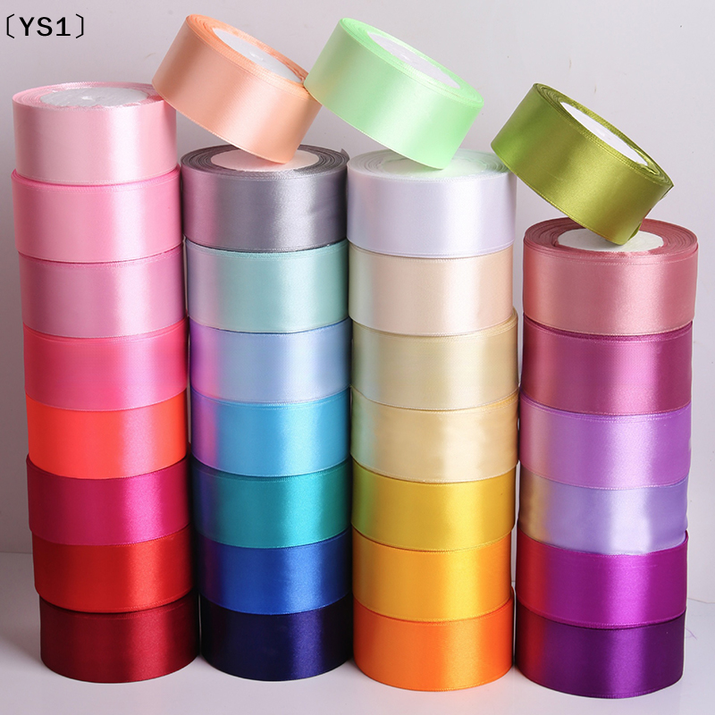〔YS1〕4cm 25 Yards Satin Ribbon - مراجعة Ribbon Bow Gift وسعره