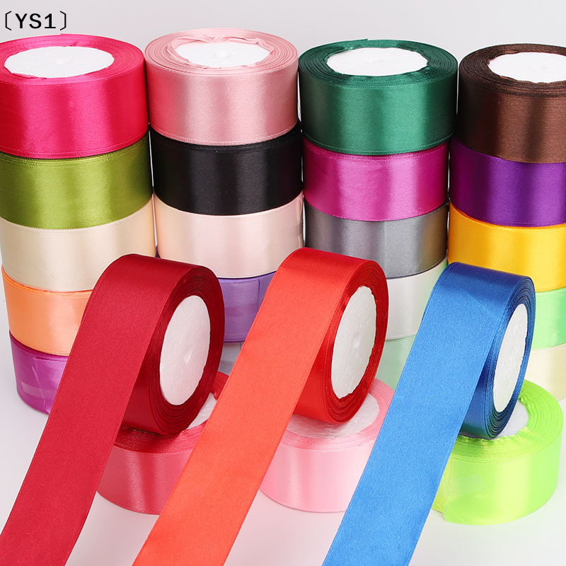 〔YS1〕4cm 25 Yards Satin Ribbon - مراجعة Ribbon Bow Gift وسعره