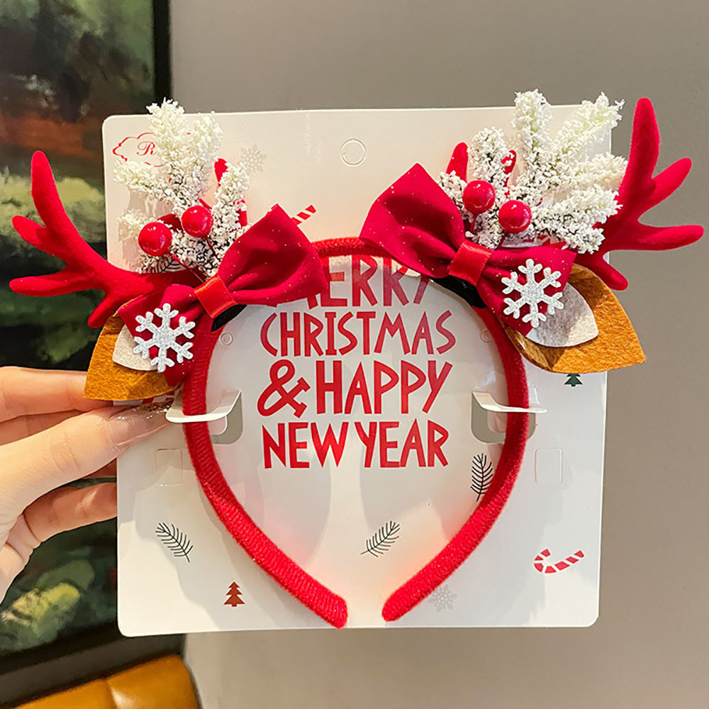 Cute Hair Accessories Environm - مراجعة Reindeer Antlers Headband وسعره