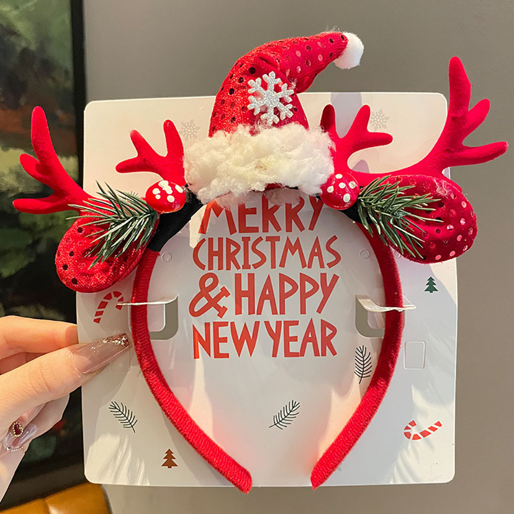 Cute Hair Accessories Environm - مراجعة Reindeer Antlers Headband وسعره