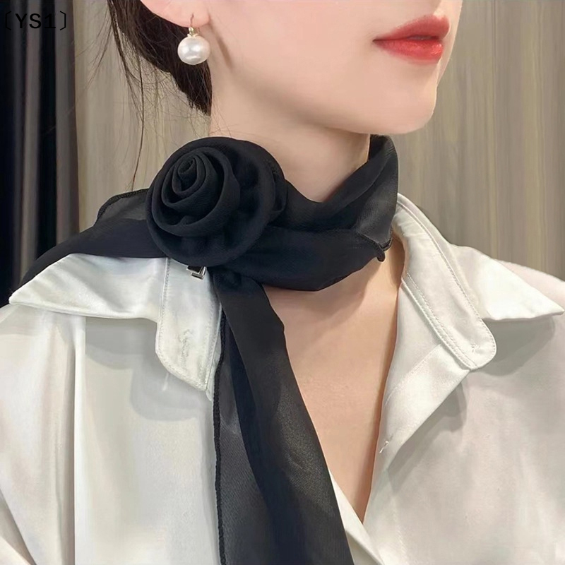 〔YS1〕Fashion Rose Flower Silk  - مراجعة Ribbon Bow Gift وسعره