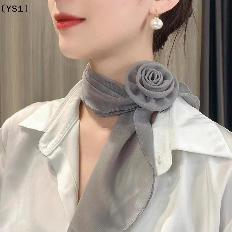 〔YS1〕Fashion Rose Flower Silk  - مراجعة Ribbon Bow Gift وسعره