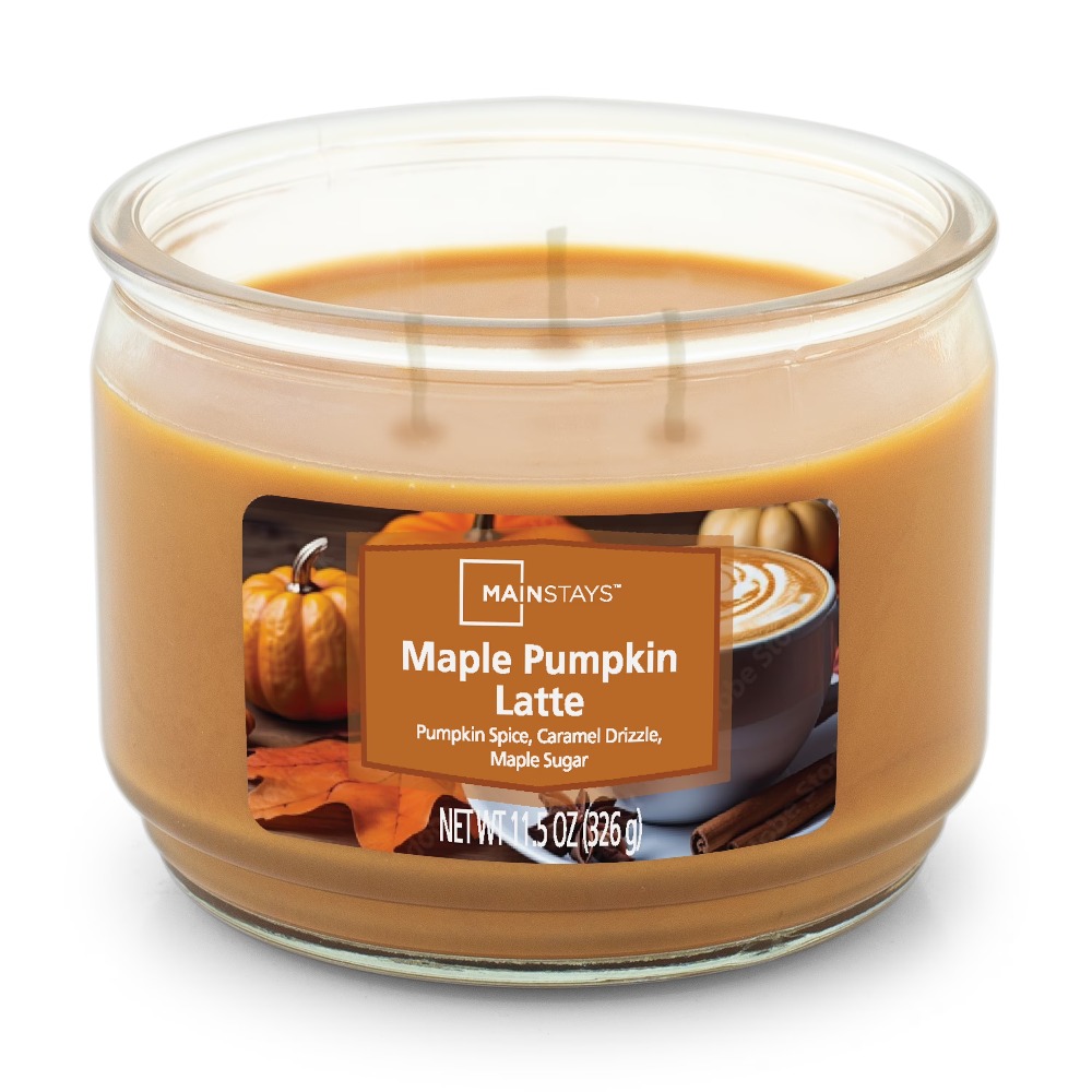 Maple Pumpkin Latte Scented Tr - مراجعة Holiday Candle Set وسعره