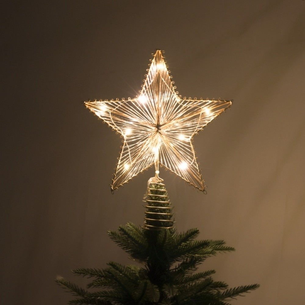 3D Glitter Star Christmas Tree - مراجعة Star Tree Topper وسعره