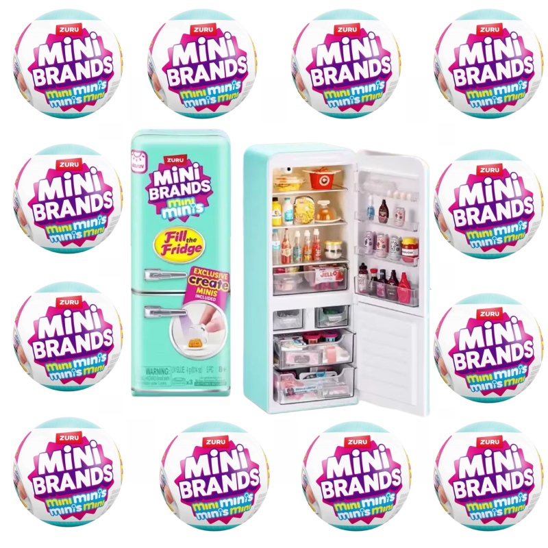 New ZURU Mini Brands Refrigera - مراجعة Ornament Ball Set وسعره