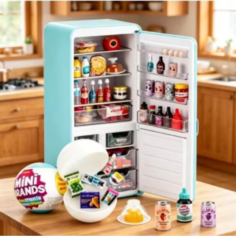 ZURU Mini refrigerator set min - مراجعة Ornament Ball Set وسعره