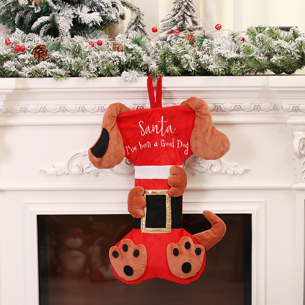 3D Animal Christmas Stockings  - مراجعة Christmas Stocking Hanging وسعره