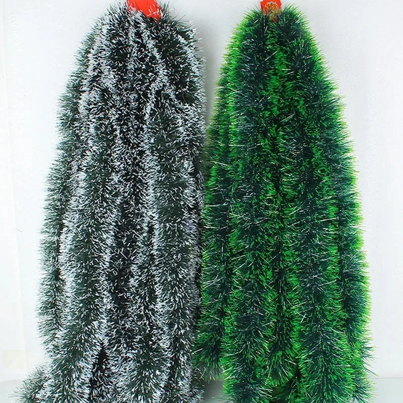 60/4m Christmas Tinsel Ribbons - مراجعة Tinsel Garland Decoration وسعره