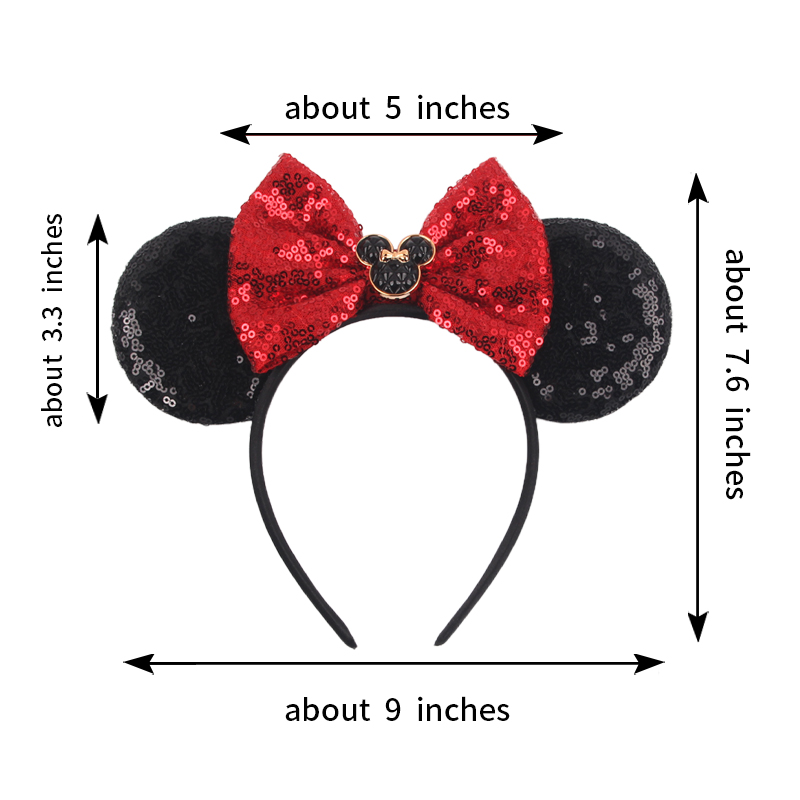 Cute New Mickey Mouse Ears Hea - مراجعة Reindeer Antlers Headband وسعره