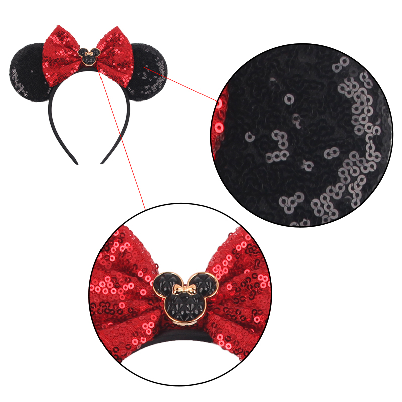 Cute New Mickey Mouse Ears Hea - مراجعة Reindeer Antlers Headband وسعره