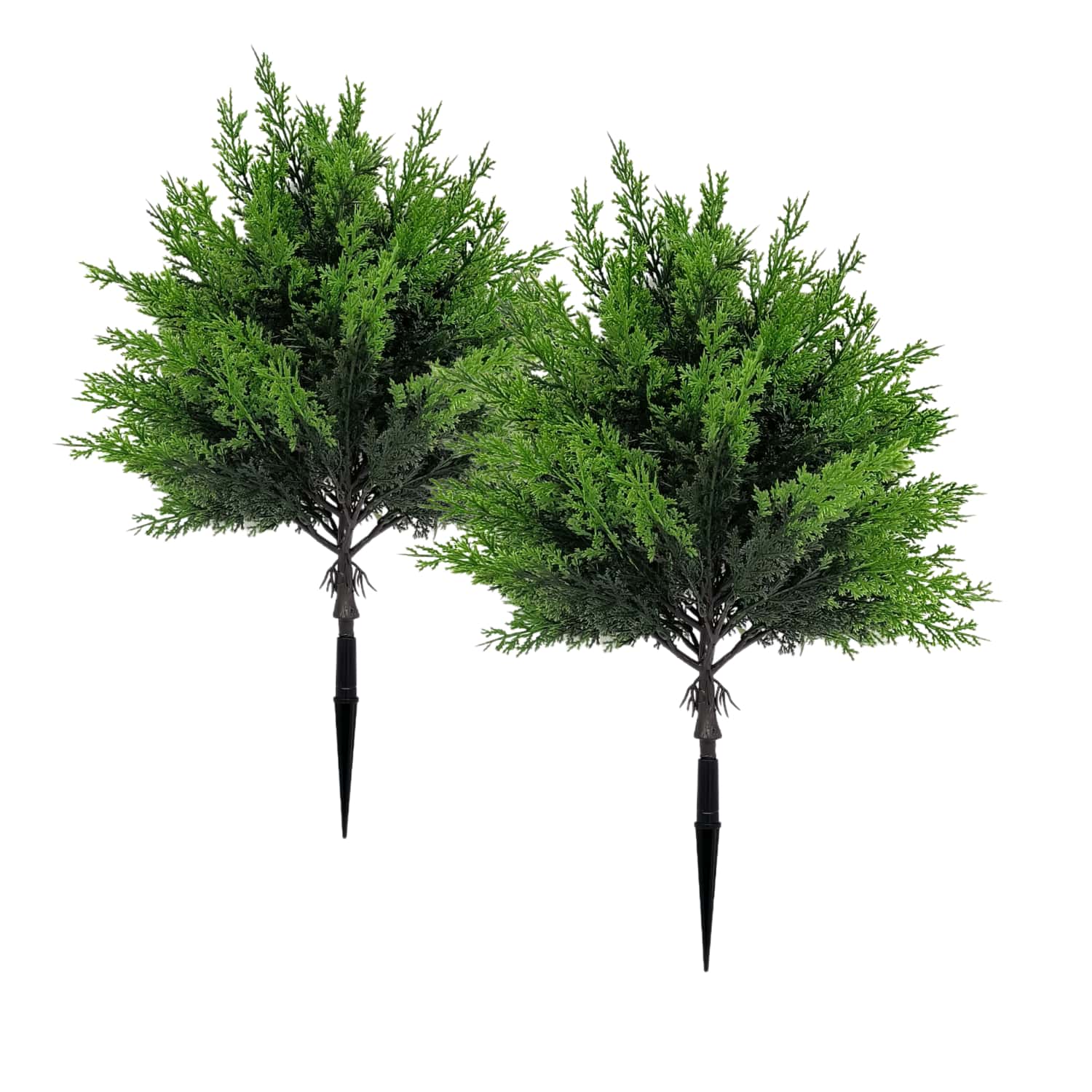 2pcs Outdoor Artificial Greene - مراجعة Christmas Tree Artificial وسعره