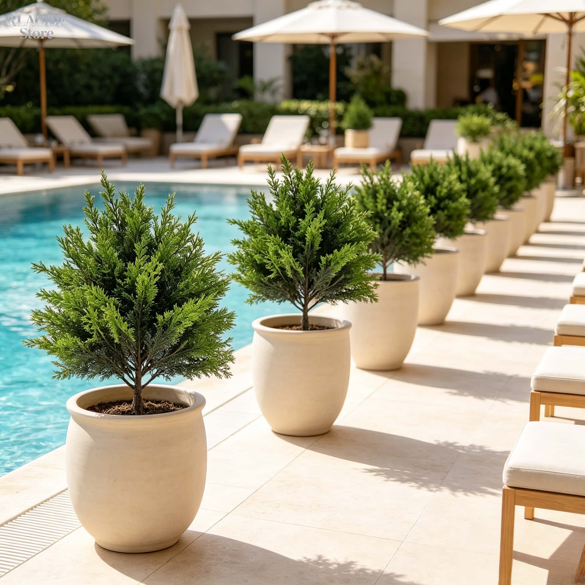 2pcs Outdoor Artificial Greene - مراجعة Christmas Tree Artificial وسعره