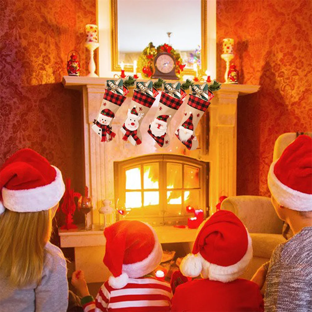 Christmas Holiday Stockings Ch - مراجعة Christmas Stocking Hanging وسعره