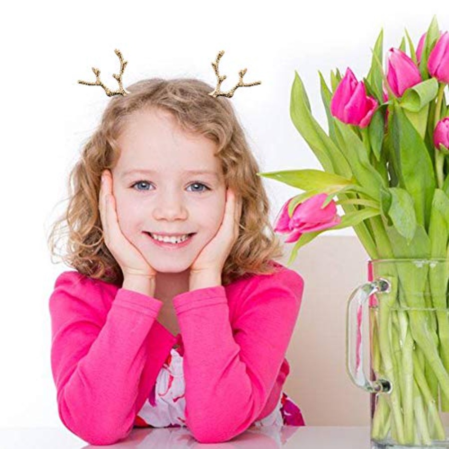 YAXAMING Christmas Reindeer An - مراجعة Reindeer Antlers Headband وسعره