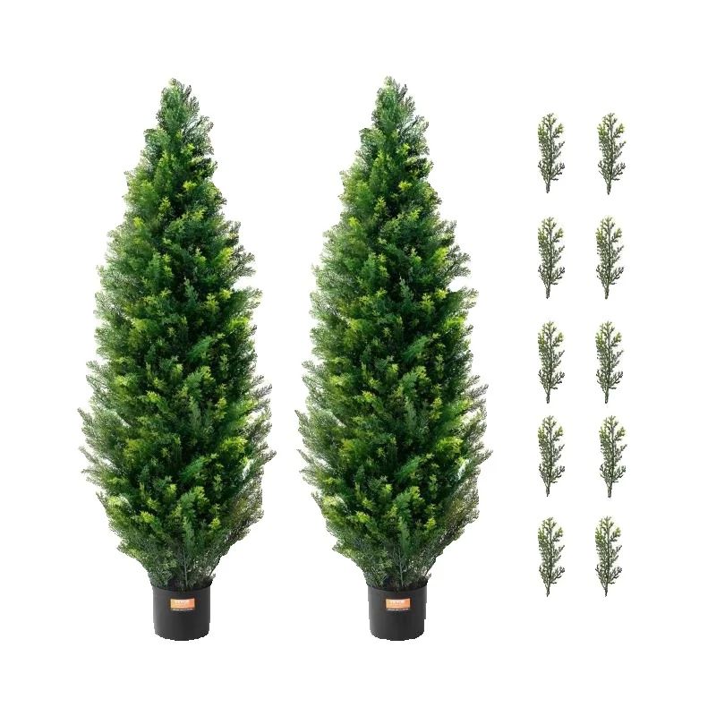 SucceBuy Artificial Cedar Topi - مراجعة Christmas Tree Artificial وسعره