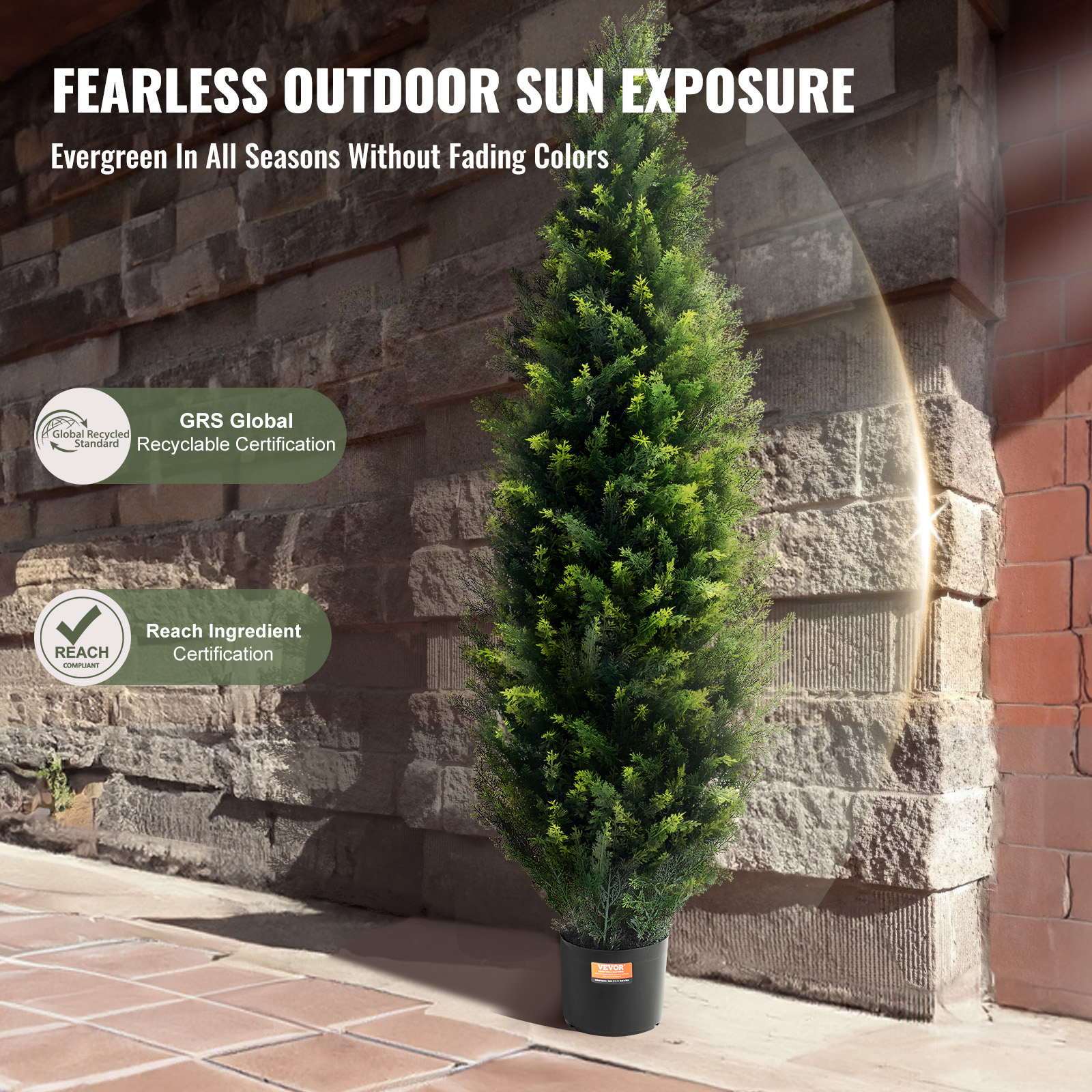 SucceBuy Artificial Cedar Topi - مراجعة Christmas Tree Artificial وسعره