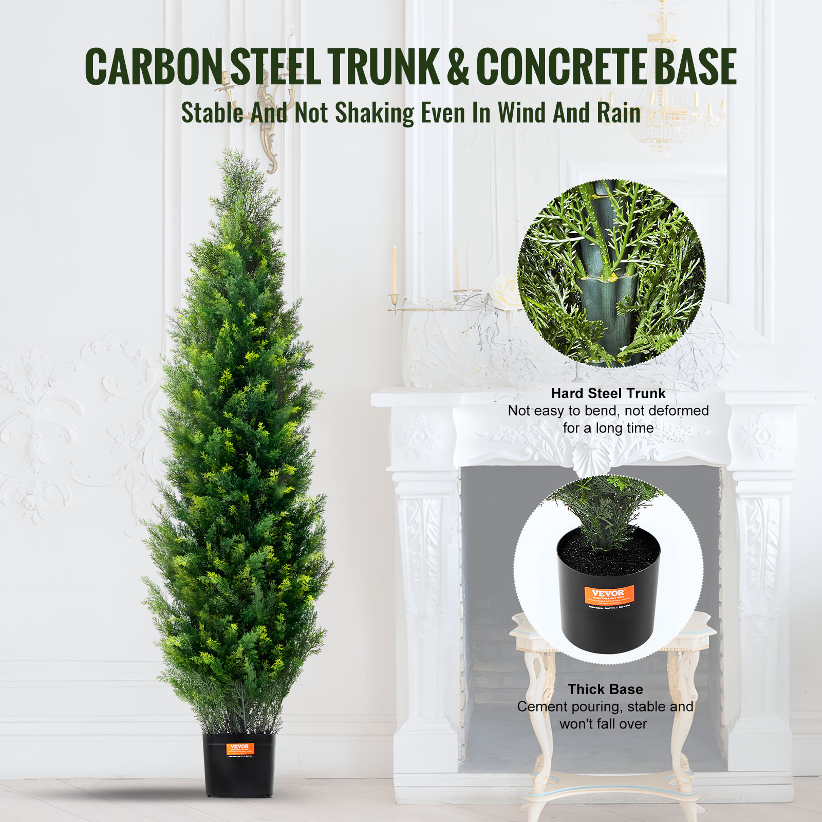 SucceBuy Artificial Cedar Topi - مراجعة Christmas Tree Artificial وسعره