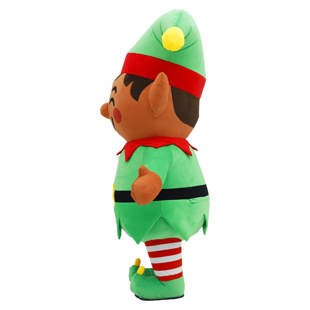 Inflatable Christmas Elf Plush - مراجعة Elf Costume Christmas وسعره