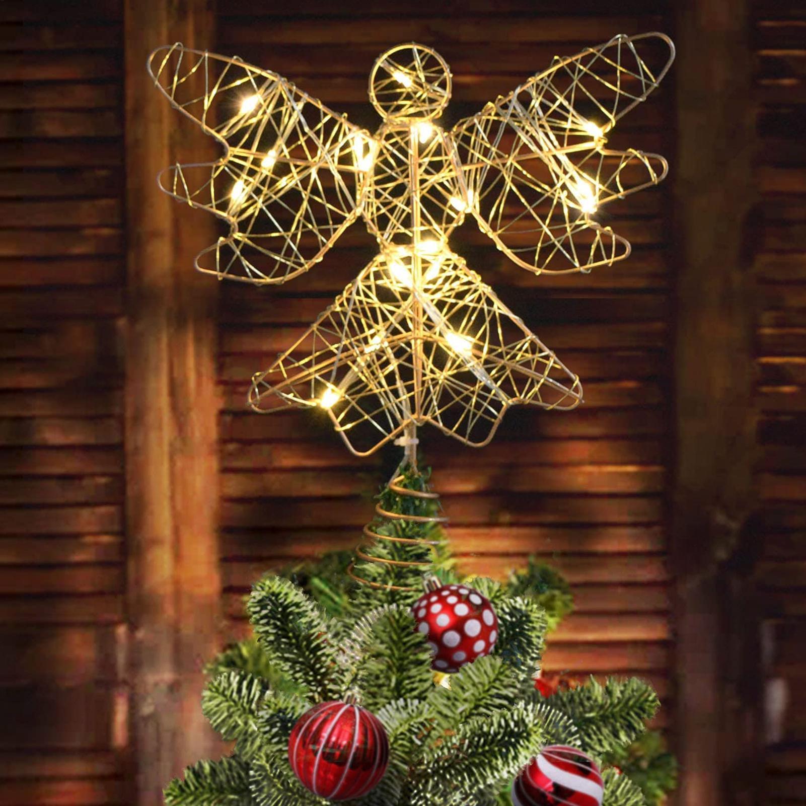 Christmas Tree Topper Lighted  - مراجعة Star Tree Topper وسعره