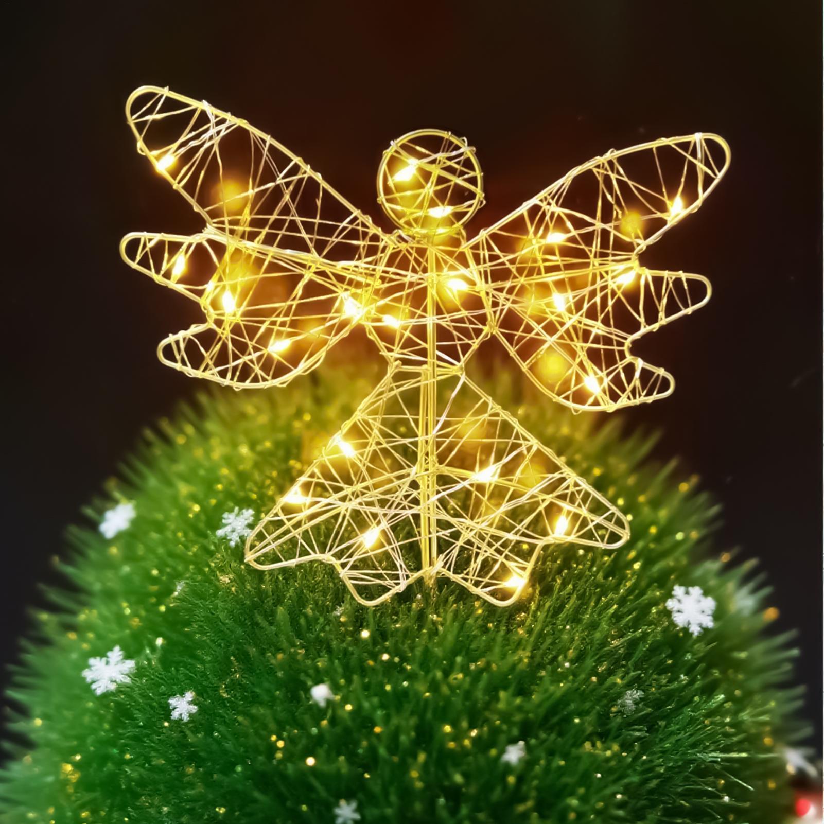 Christmas Tree Topper Lighted  - مراجعة Star Tree Topper وسعره