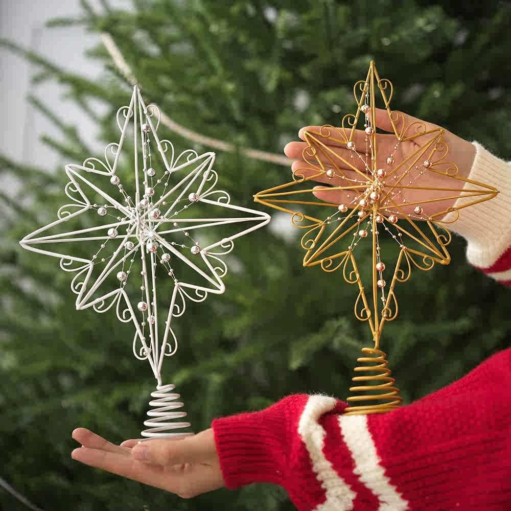 12.6 Inch Creative Led Lights  - مراجعة Star Tree Topper وسعره