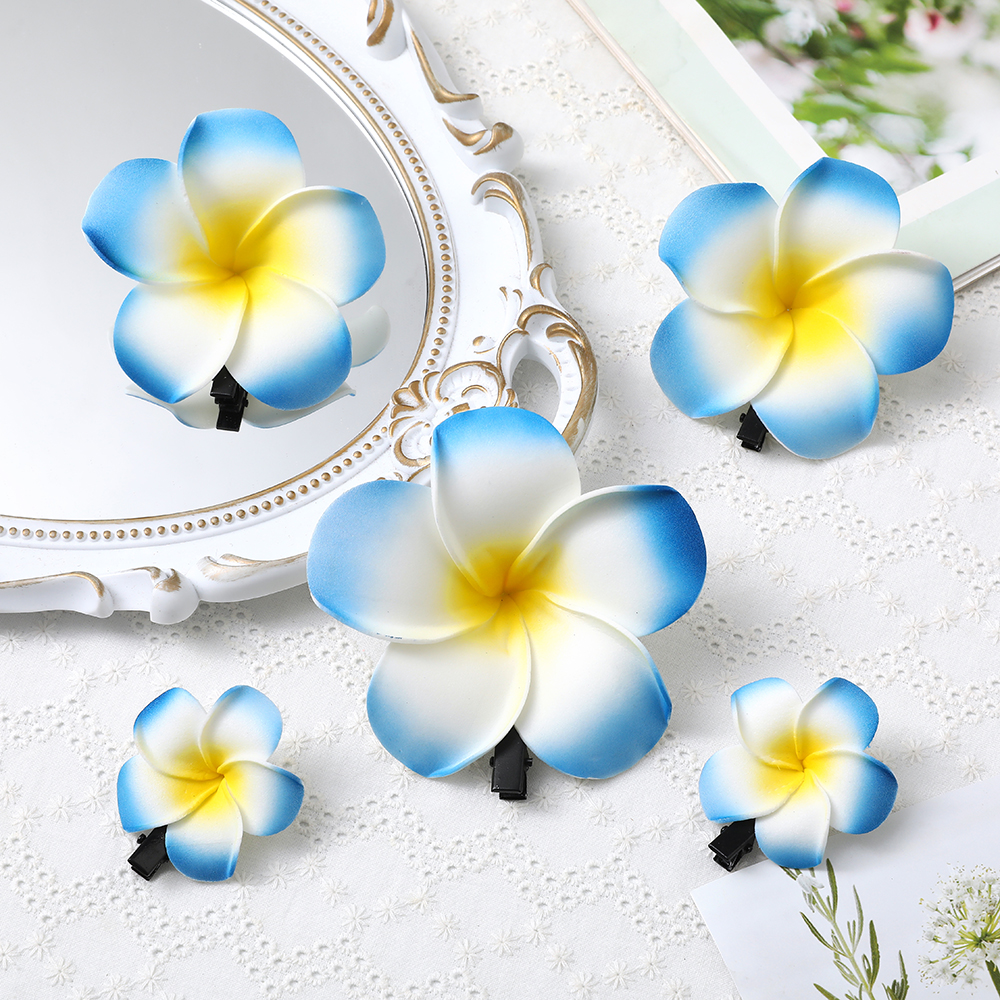 10PCS Hawaiian PE Foam Plumeri - مراجعة Christmas Wreath Fake وسعره