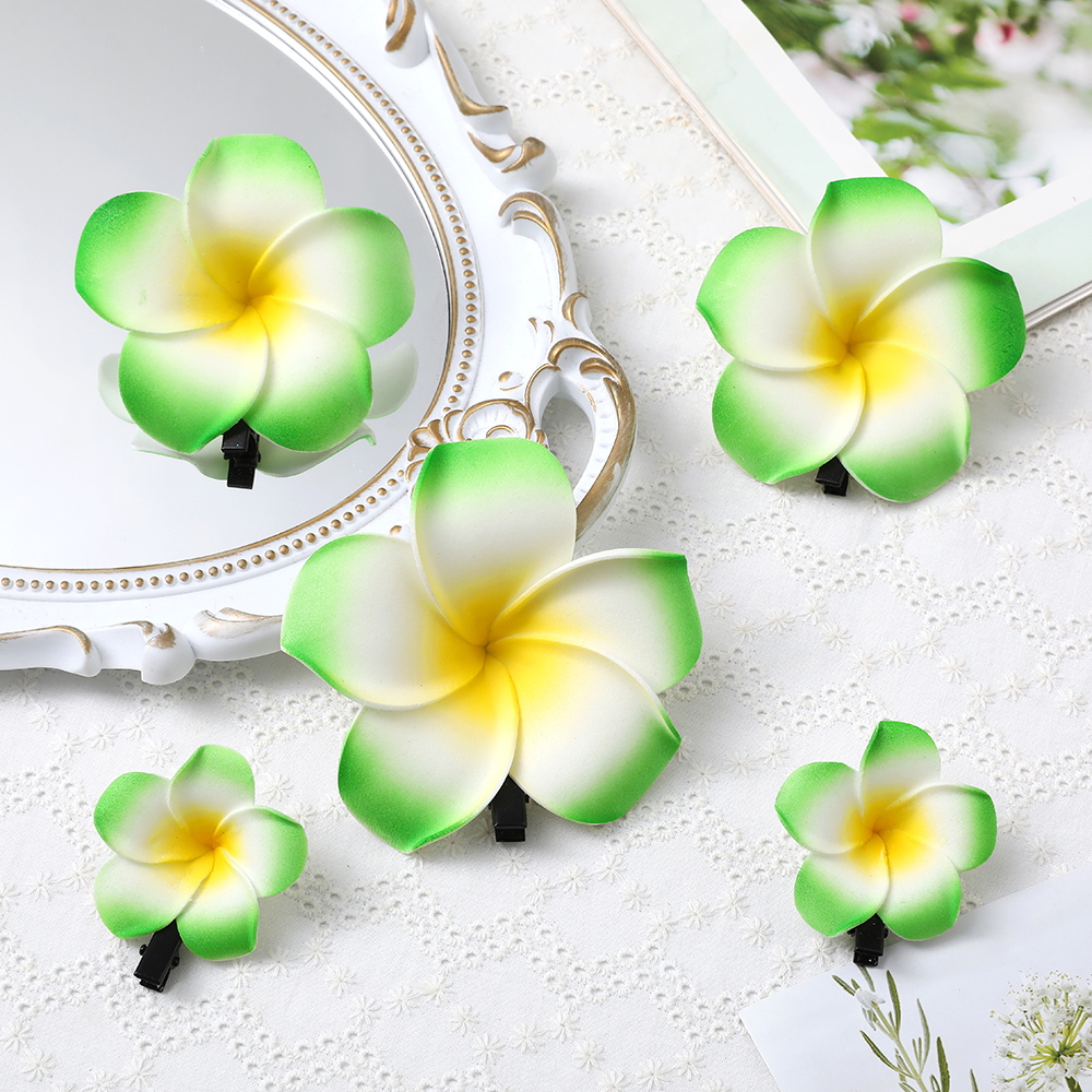 10PCS Hawaiian PE Foam Plumeri - مراجعة Christmas Wreath Fake وسعره
