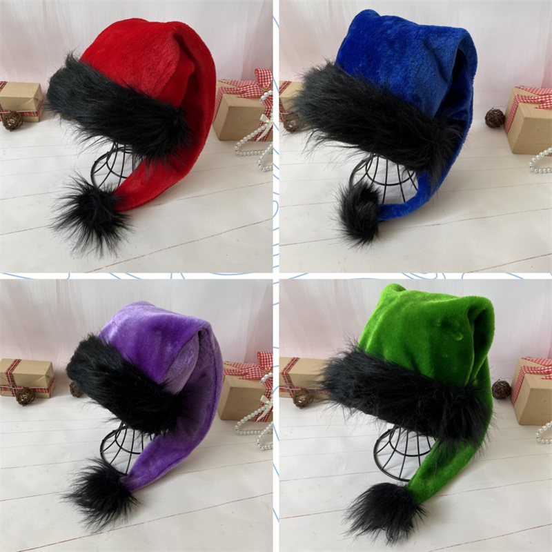 Plush Santa Claus Hat for Chil - مراجعة Santa Hat Plush وسعره