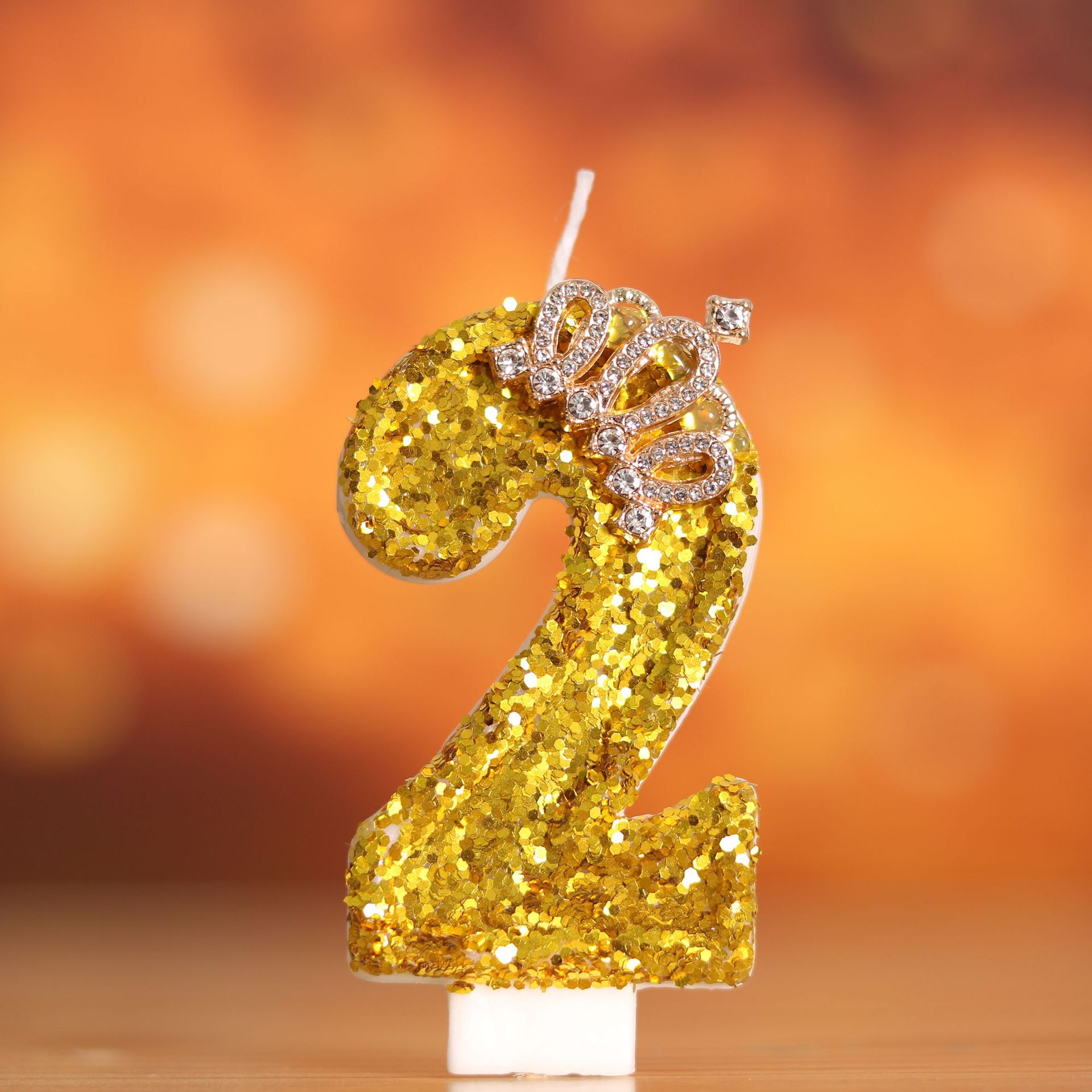 Digital Birthday Cake Gold Cro - مراجعة Holiday Candle Set وسعره