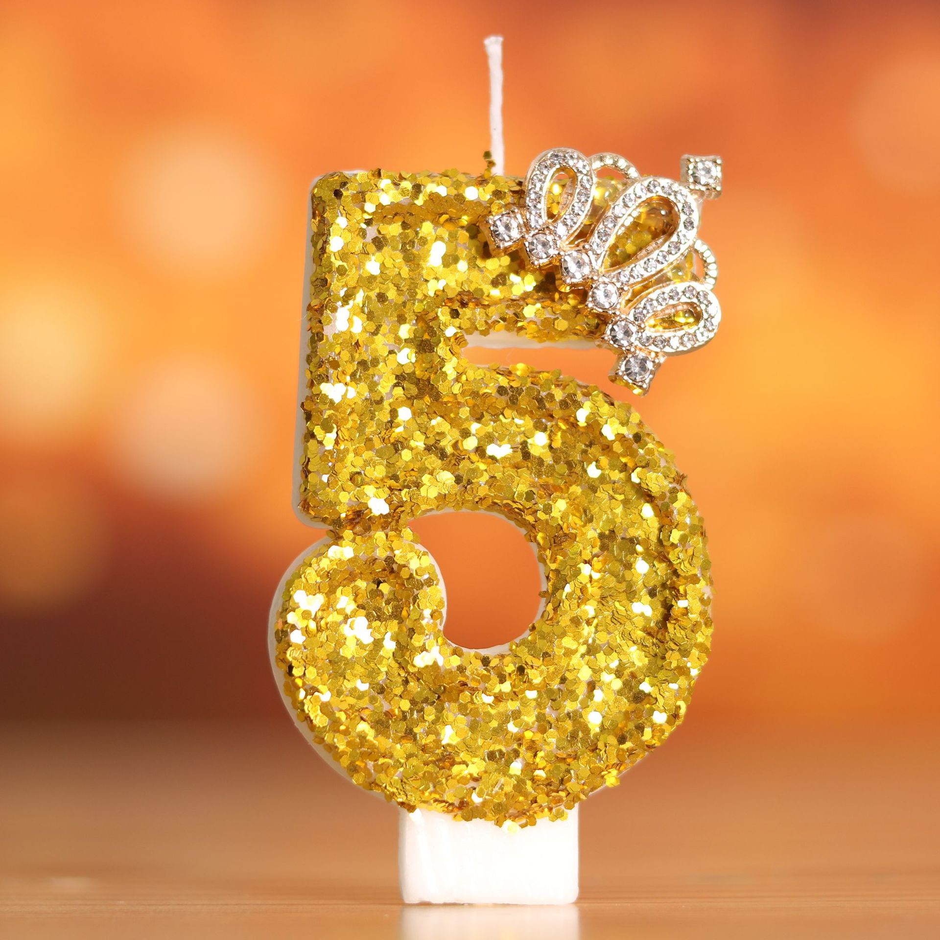 Digital Birthday Cake Gold Cro - مراجعة Holiday Candle Set وسعره