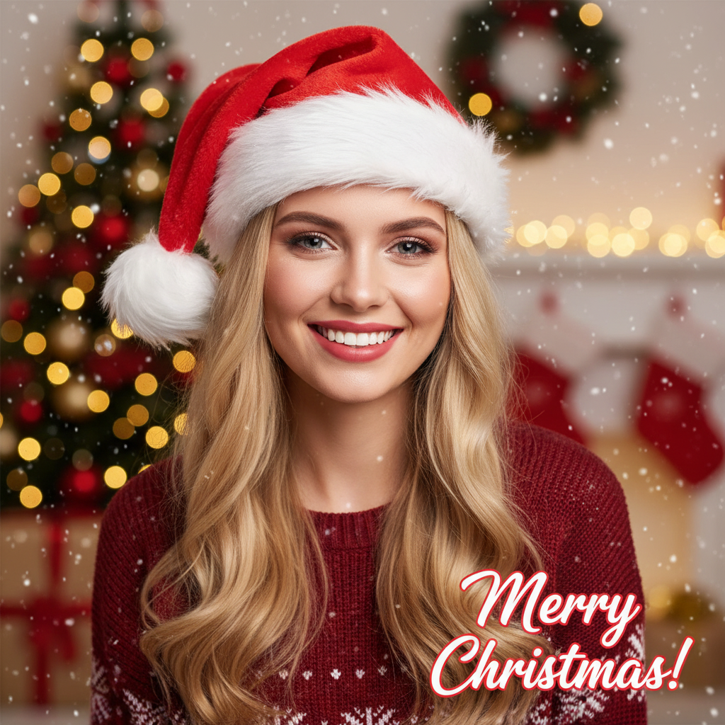 Christmas Santa Hat Xmas Long  - مراجعة Santa Hat Plush وسعره