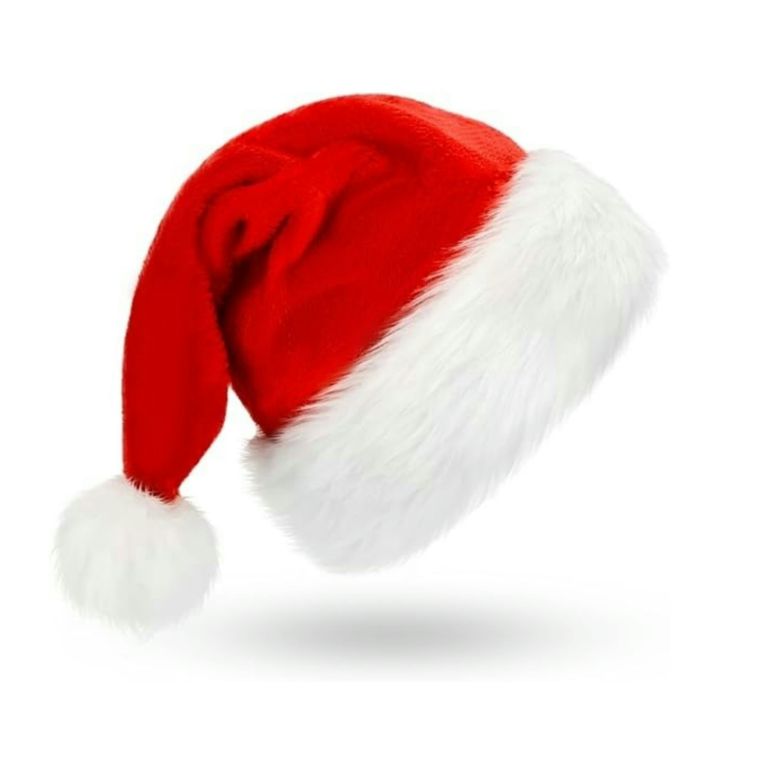 Fluffy Red Santa Hats Set with - مراجعة Santa Hat Plush وسعره