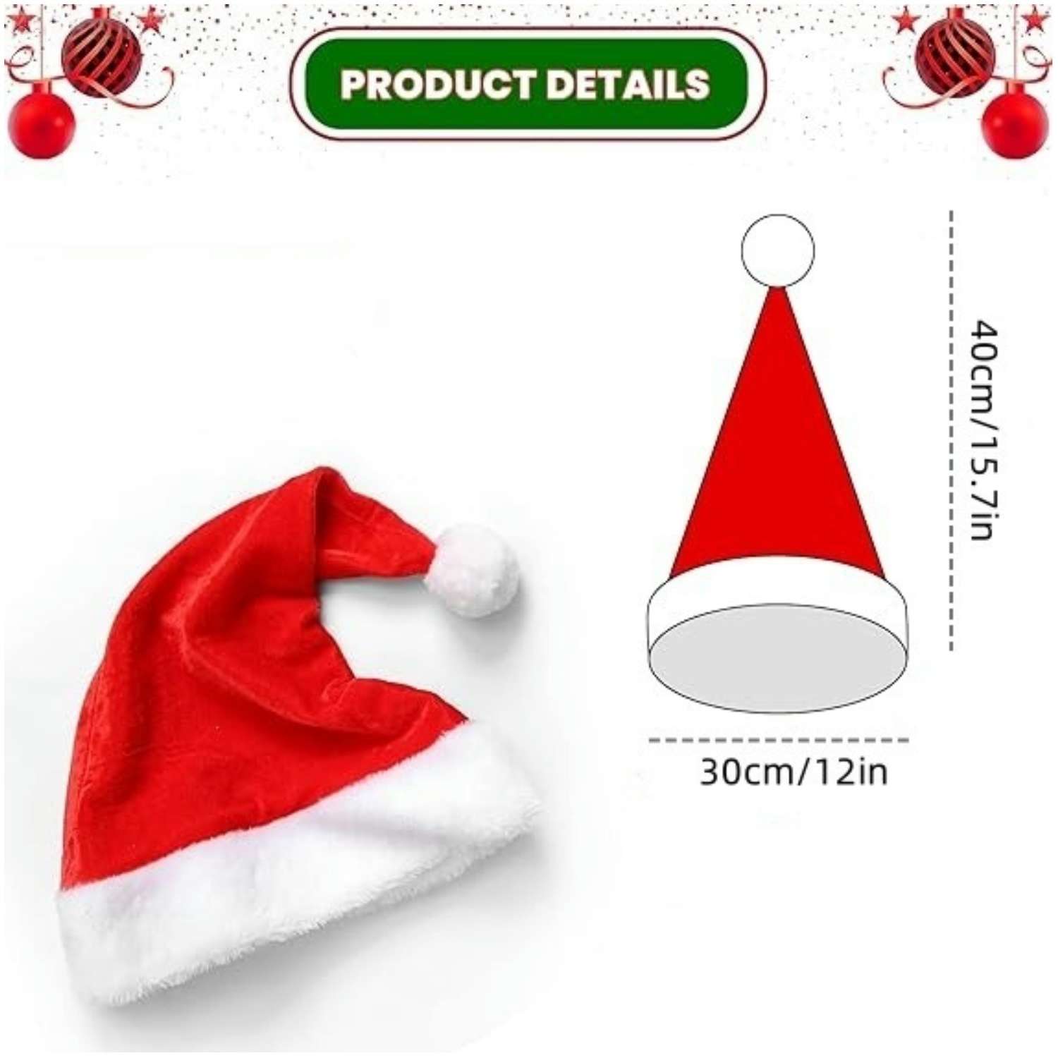 Fluffy Red Santa Hats Set with - مراجعة Santa Hat Plush وسعره