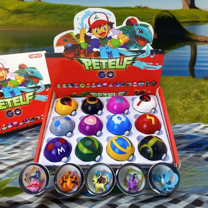 12pcs Pokemon Blind Ball Rando - مراجعة Ornament Ball Set وسعره