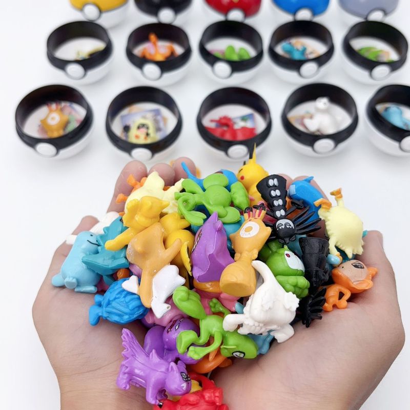 12pcs Pokemon Blind Ball Rando - مراجعة Ornament Ball Set وسعره