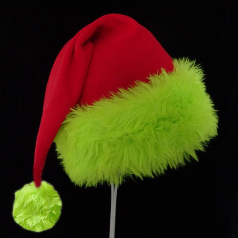 1pc, Santa Claus hat Christmas - مراجعة Santa Hat Plush وسعره