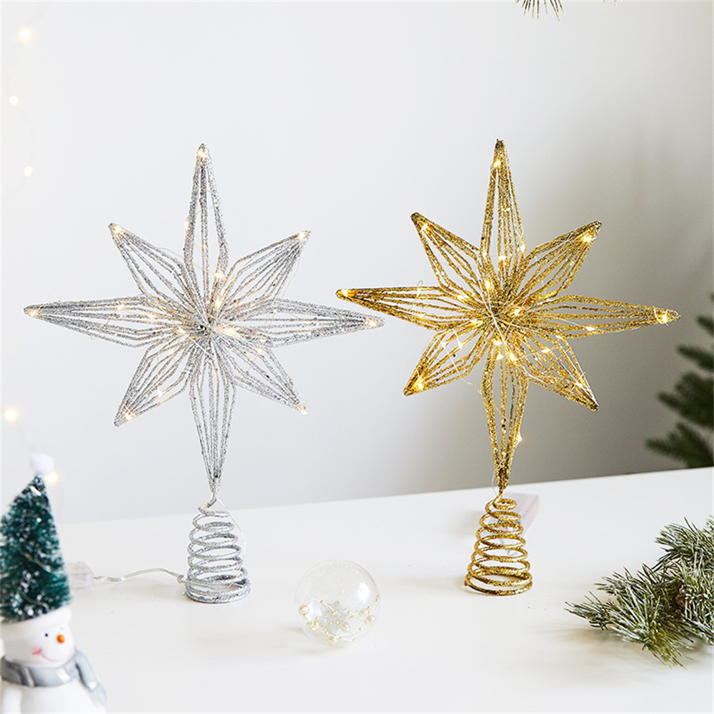 Christmas Tree Toppers Star wi - مراجعة Star Tree Topper وسعره
