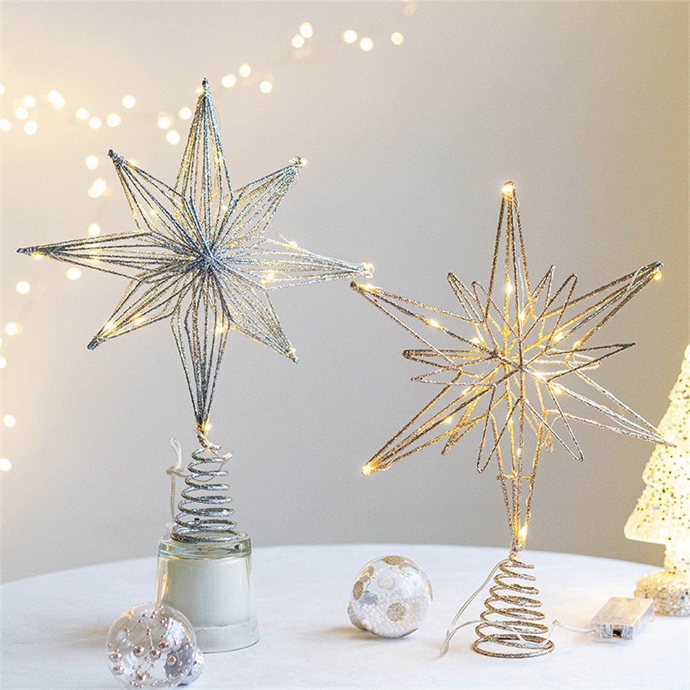 Christmas Tree Toppers Star wi - مراجعة Star Tree Topper وسعره