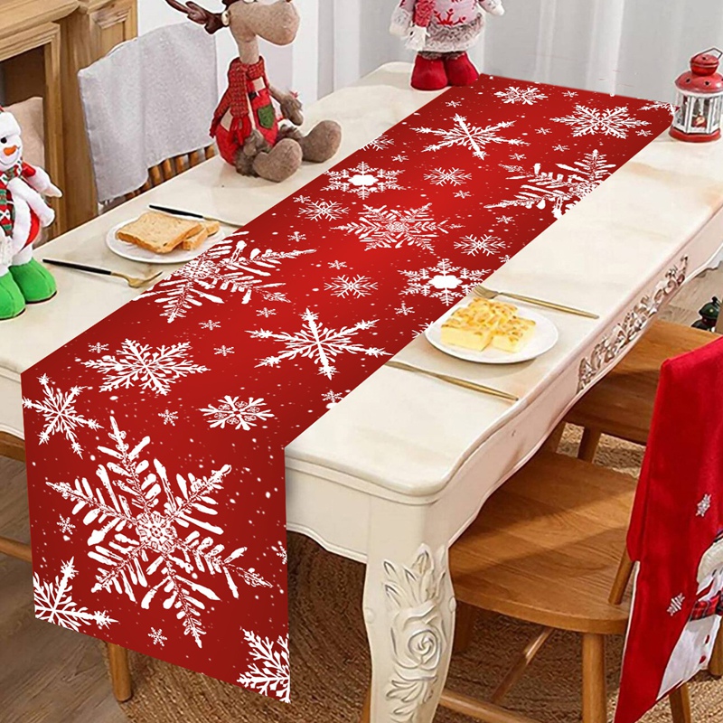 Merry Christmas Table Runner X - مراجعة Christmas Table Runner وسعره