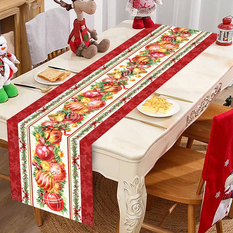 Merry Christmas Table Runner X - مراجعة Christmas Table Runner وسعره