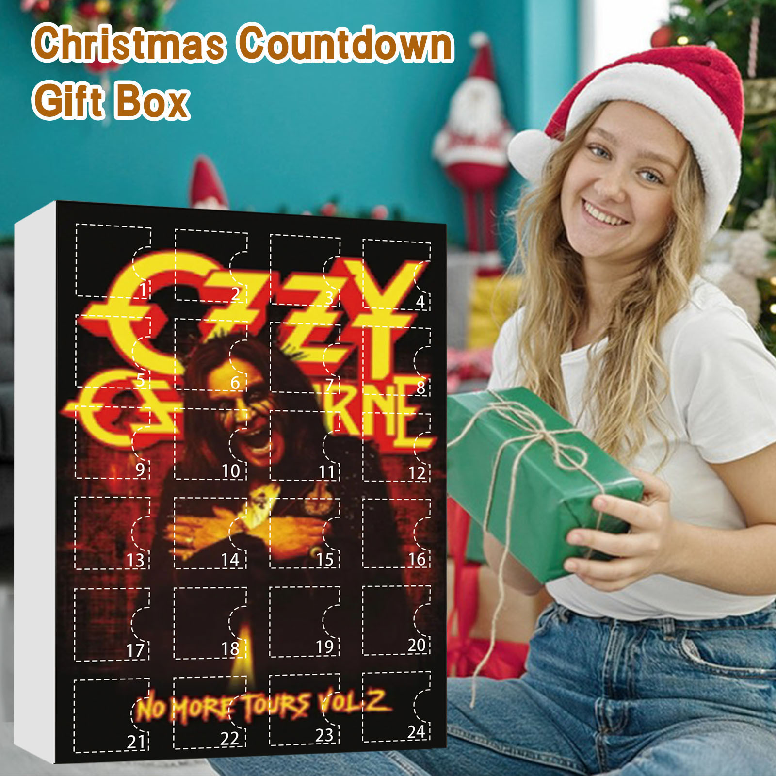 Christmas Gift Acrylic 24pcs A - مراجعة Advent Calendar Gift وسعره