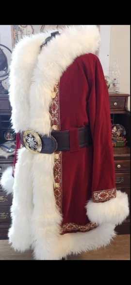 Santa Claus Cosplay Costume Su - مراجعة Elf Costume Christmas وسعره