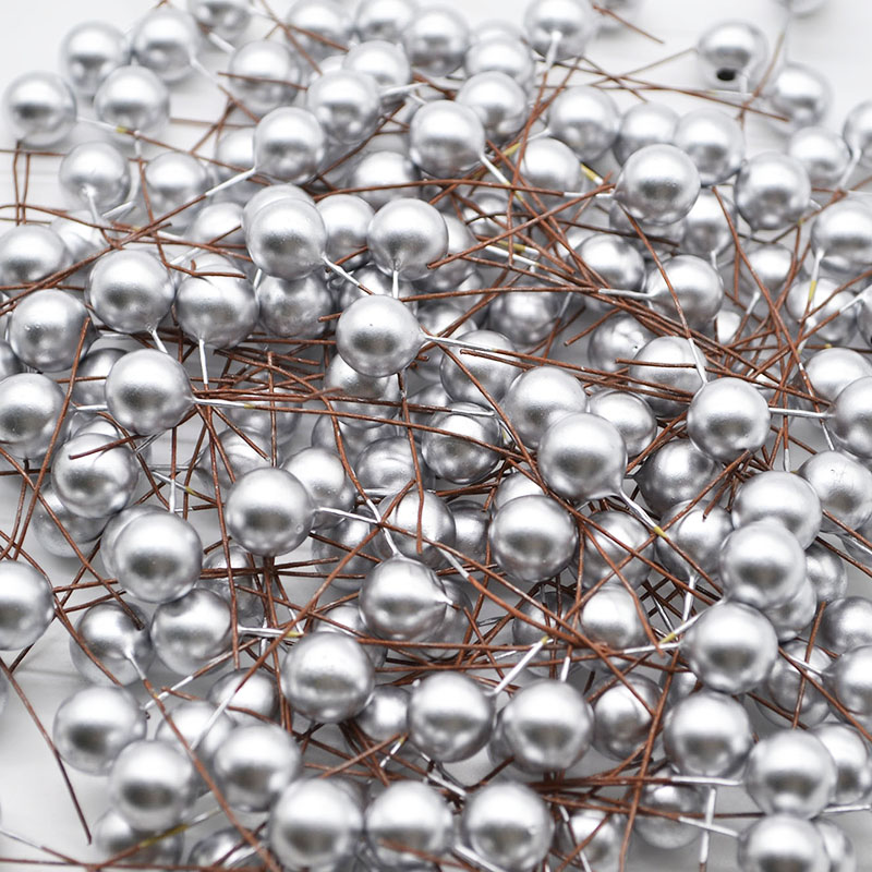 50pcs Mini Pearl Plastic Stame - مراجعة Christmas Wreath Fake وسعره