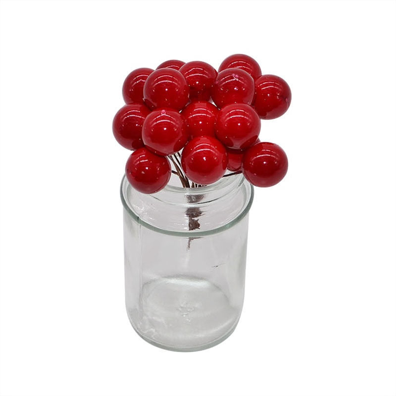 50pcs Mini Pearl Plastic Stame - مراجعة Christmas Wreath Fake وسعره